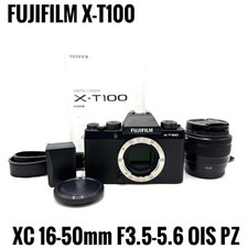 FUJIFILM X-T100 Mirrorless Camera with XC 15-45mm Lens Kit Excellent Condition