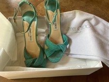 Jimmy Choo platform sandals pre-owned seldom worn so pretty good condition.