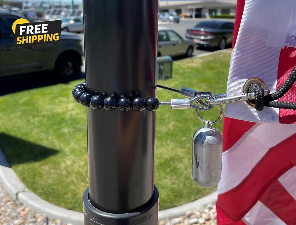 Bandeira de aço inoxidável amarração e peso com novo peso reforçado - Imagem 4 de 4