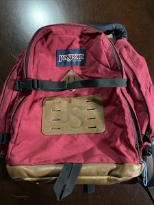 90s leather backpack