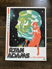 Affiche sérigraphiée Ryan Adams 2014 Seattle Paramount Theatre par Ivan Minsloff