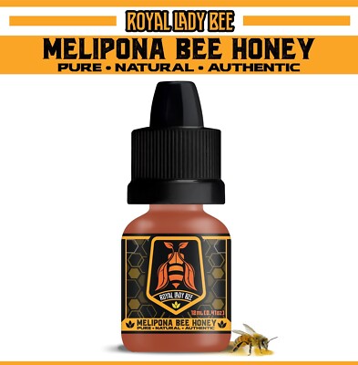 MELIPONA HONEY DROPS, MIEL GOTAS, 12mL, AUTHENTIC, PURE,  ORIGINAL FROM MEXICO