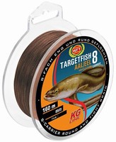 (0,10€/1M) Wft TF8 Aal Brown 0,18Mm 160M 14Kg - Angelschnur Zum Aalangeln