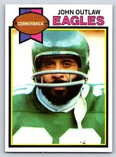 1979 Topps #176 John Outlaw Philadelphia Eagles Near Mint or Better 16494