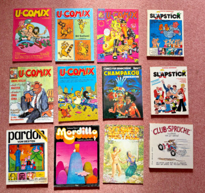 Comic Sammlung - U-Comix, Slapstick, Mordillo, ...