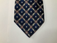 Ketch Mens Tie. Navy Blue. CC