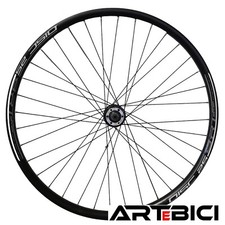 Ruota anteriore bici MTB 27,5 disco 6 fori Cerchi Mozzo QR 100mm