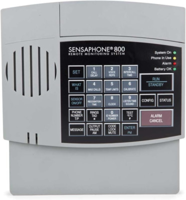 Sensaphone 800 Monitoring System   Home Security Systems,  Gray   FGD-0800