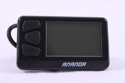 ANANDA D13 LCD Display E-Bike Pedelec Boardcomputer mit 4-6 km/h Schiebehilfe