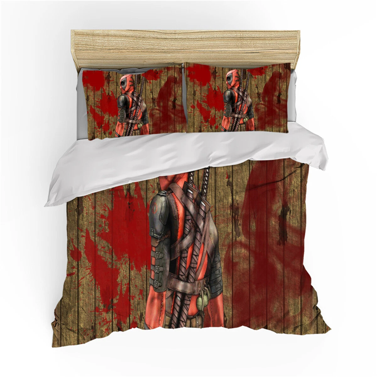 Deadpool Bedding Set, Bedroom Decoration