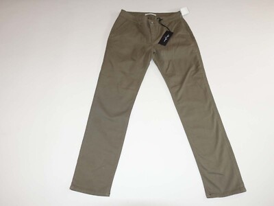 Mavi Jeans Women's Selina Mid Rise Ankle Chino Pants Size 27 NWT Green Trouser