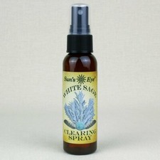 White Sage Clearing Spray, Sun's Eye Mystic Blends Spray/Mist, Large 8 Oz Bottle