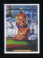 2024 SKYBOX MARVEL MASTERPIECES '92 PLATINUM LEATHER #43 KINGPIN