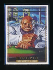 2024 SKYBOX MARVEL MASTERPIECES '92 PLATINUM LEATHER #43 KINGPIN