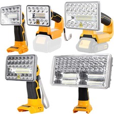 Cordless LED Flashlight Work Light For DeWalt...