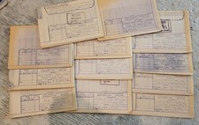 12 1973 NASA Johnson Space Center Original File Copy Blue Prints - Misc Plans