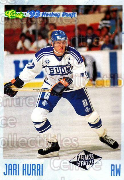 1993 Classic Hockey Draft #121 Jari Kurri