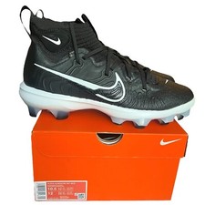 Nike Alpha Huarache NXT MCS Sizes 7-13 Baseball Cleats Black/White DJ6519-001