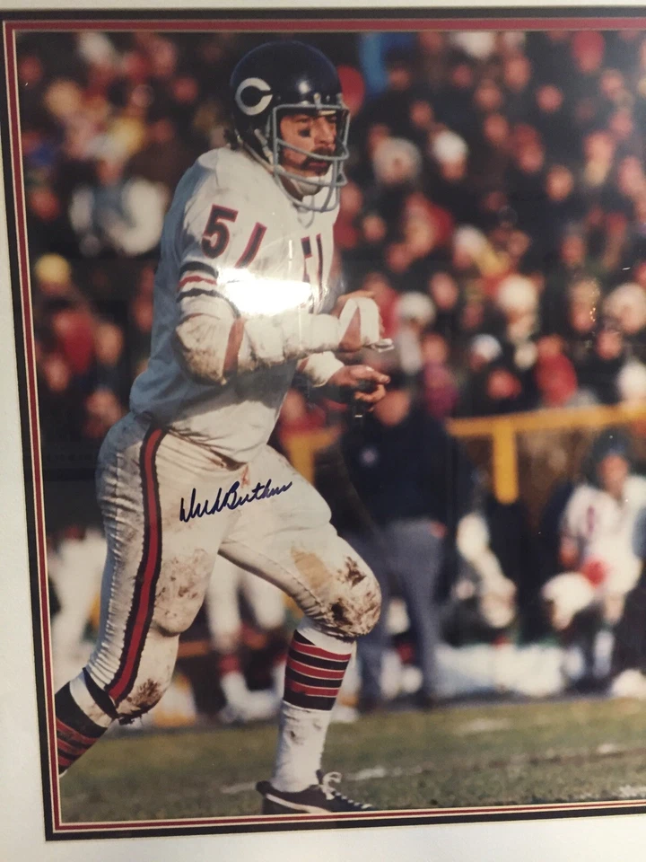 Dick Butkus Signed 16/20 Photo Custom Framed - Image 2 of 4