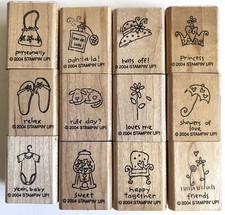 Stampin' Up  12 Stamps 2004