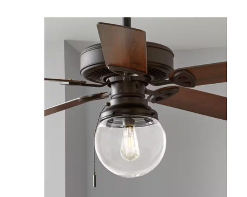 H B Universal Bronze Ceiling Fan LED Light Kit - Picture 2 of 2
