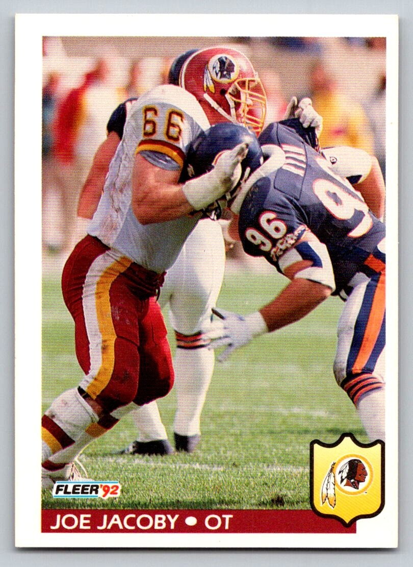 1992 Fleer - Joe Jacoby #420