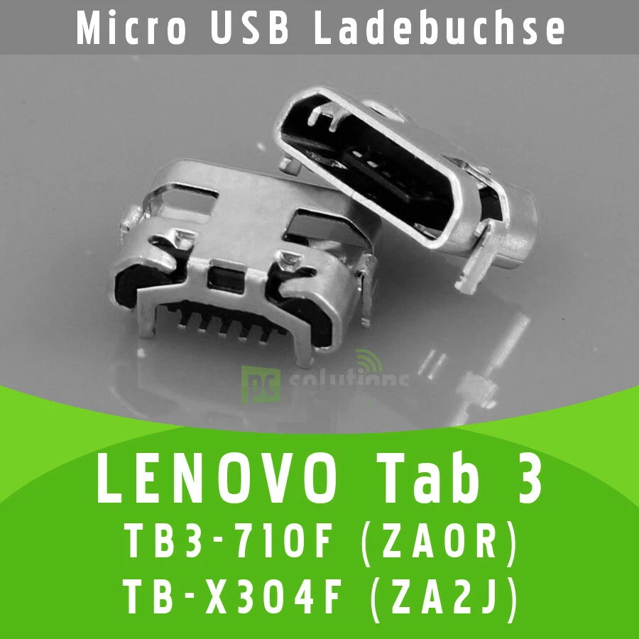 ✅ Lenovo Tab 3 TB3-710F ZA0R TB-X304F ZA2J Micro USB DC Femmina Presa di Ricarica Socket
