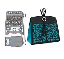 Handbag Gifts Metal Die Cuts, Cutting Dies for Card Making, Scrapbooking, Pap...