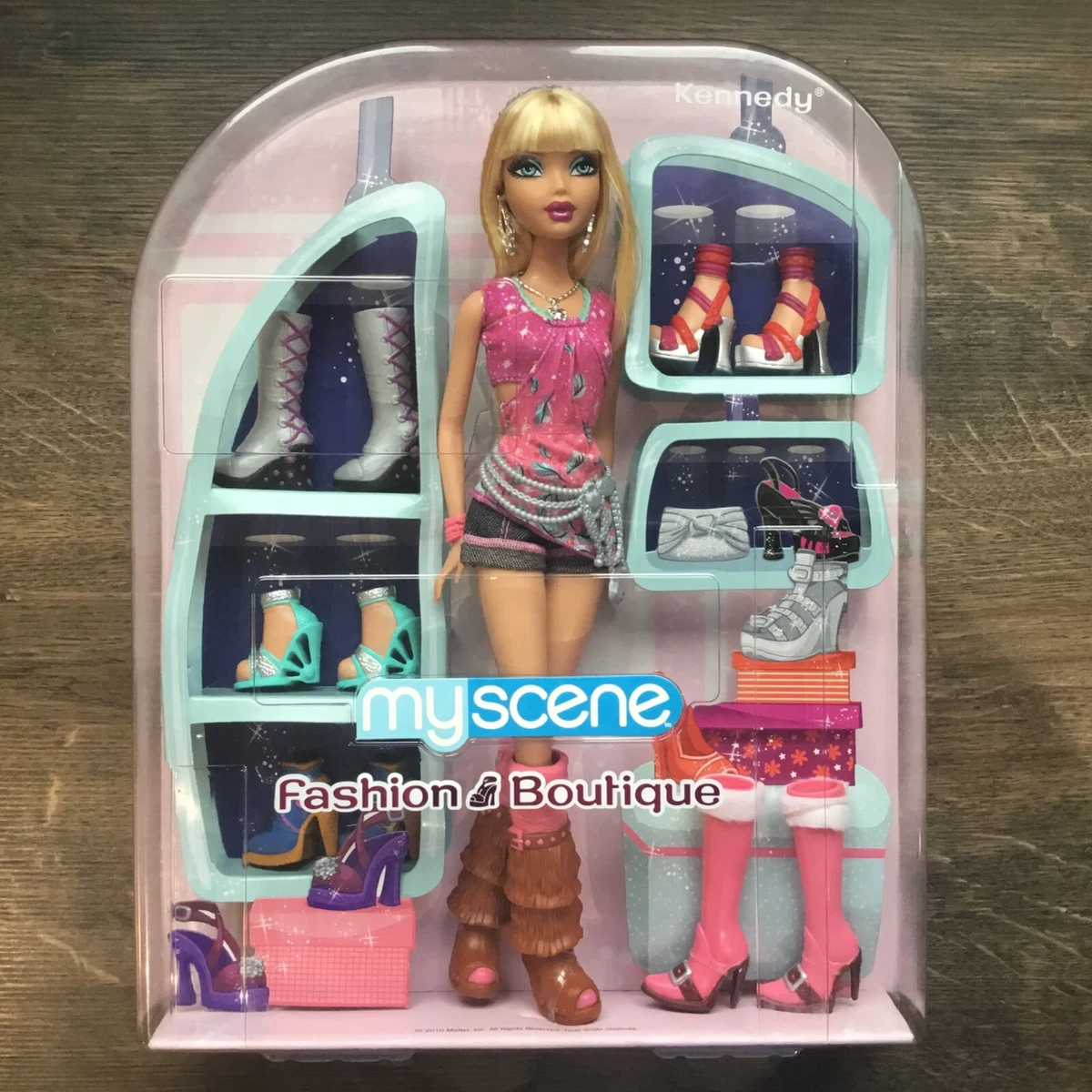 2010 My Scene Fashion Boutique Kennedy Doll NO BOX