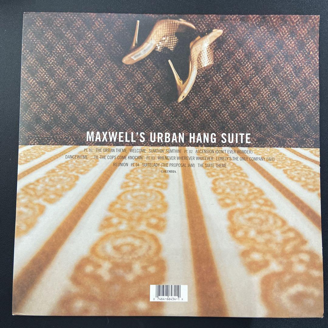 MAXWELL'S URBAN HANG SUITE 1996オリジナル2LP Maxwell Maxwell's Urban Hang Suite 2LP Vinyl 1996 US Original