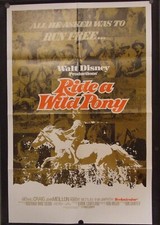 RIDE A WILD PONY Walt Disney 1975 poster Michael Craig John Meillon -adventure