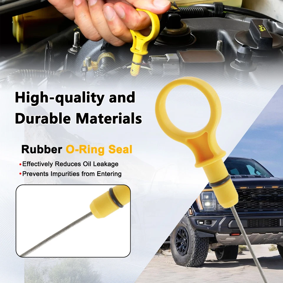 Varilla de medición de nivel de aceite del motor para Ford F-250 F-350 F-450 F-550 6,7 L 2011-2016 Foto 4 de 4