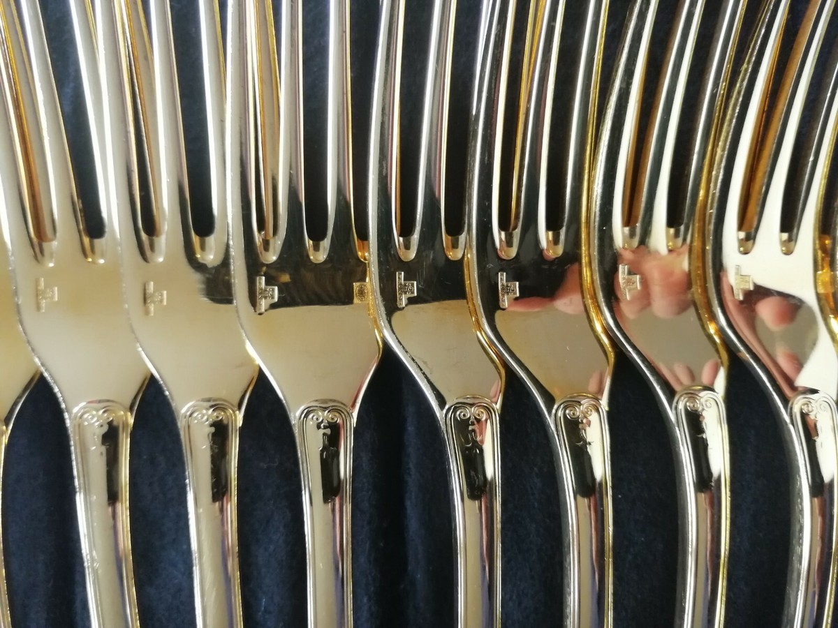 MALMAISON EMPIRE CHRISTOFLE TABLE DINNER SET Forks Knives Silver