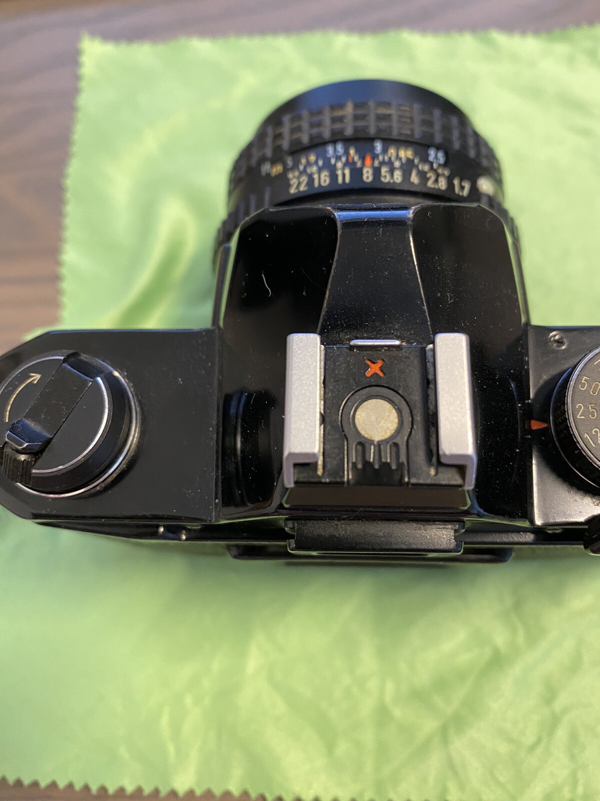 Pentax MX Film Camera body (Black) + Pentax M 50mm F1.7 Lens eBay