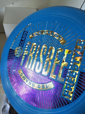 Vintage 1980 Wham-O Frisbee Disc 160g Freestyle Blue In Good Condition 