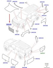 Calandre Land Rover DEFENDER