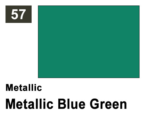 Mr.Hobby G057 Mr.Color Metallic 057 Metallic Blue Green (10ml) modellismo