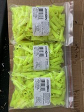 1300 Install Bay Seamless Nylon Butt Connectors Yellow 12-10Ga YNBC NIB New
