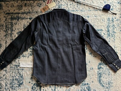 LEVI'S LVC 1955 Western Shirt Rigid made in USA Size M | eBay LEVI'S LVC 1955 Western Shirt Rigid made in USA Size M | eBay