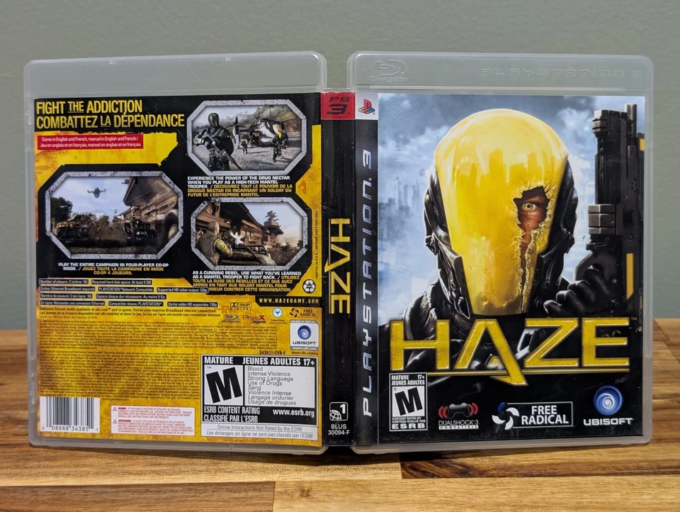 Haze (Sony PlayStation 3, 2008) PS3➡️No Manual- Tested  & Working 🎮 - Image 4 of 4