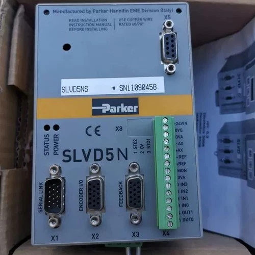 1pcs used PARKER SLVD5NS driver Tested In Good Condition #YP1