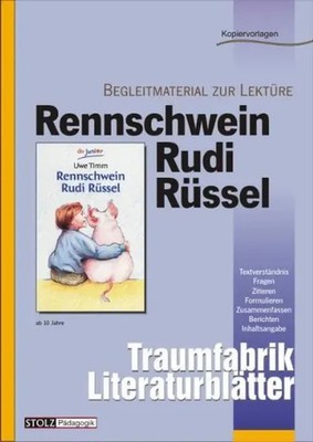 Rennschwein Rudi Rüssel - Literaturblätter | Karin Pfeiffer | Broschüre | 29 S.