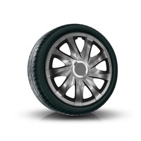 "Radkappen Radzierblende Radkappe 4× NRM Drift Graphite 15\""