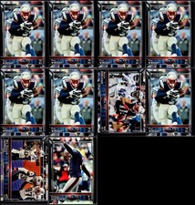 2015 Topps New England Patriots (10) Card Lot - Running Low – Final Chance to...