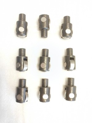 3 kits of 12MM Mounting Diameter Stud Lathe Steady Rest Roller Jaws