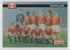 1996 Plascot European Championship Stars Checklist Netherlands #43 0up2