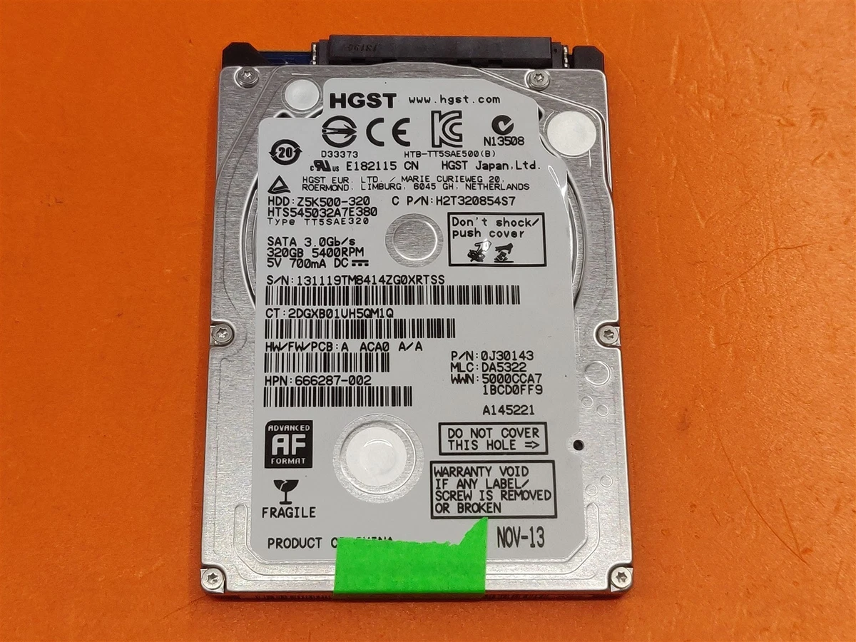 HGST SATA I 320 GB Internal Hard Disk Drives for sale | eBay