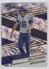 2025 Panini Revolution Fractal /99 Will Reichard #194 9fn