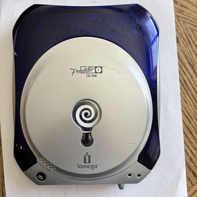 Iomega 31119 Predator 4x4x6 External USB CD-RW Drive                  