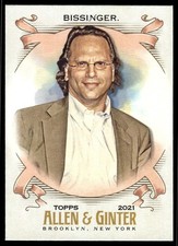 2021 Topps Allen & Ginter Buzz Bissinger #262